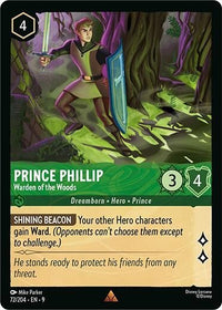 Ravensburger Prince Phillip - Warden of the Woods (72/204) (Fabled) by LAB7 Malta, Europe