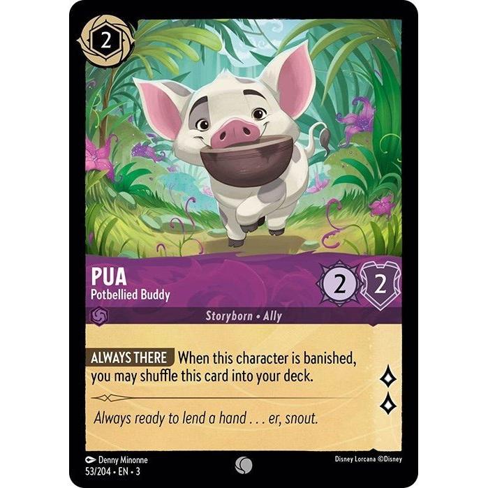 Ravensburger Pua - Potbellied Buddy (53/204) (Into the Inklands) by LAB7 Malta, Europe