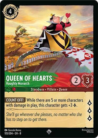 Ravensburger Queen of Hearts - Haughty Monarch (105/204) (Reign of Jafar) by LAB7 Malta, Europe