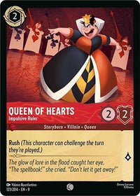 Ravensburger Queen of Hearts - Impulsive Ruler (123/204) (Fabled) by LAB7 Malta, Europe