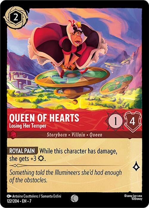 Ravensburger Queen of Hearts - Losing Her Temper (122/204) (Archazia's Island) by LAB7 Malta, Europe