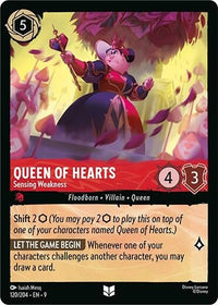 Ravensburger Queen of Hearts - Sensing Weakness (120/204) (Fabled) by LAB7 Malta, Europe