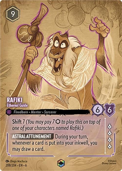 Ravensburger Rafiki - Ethereal Guide (Enchanted) (208/204) (Azurite Sea) by LAB7 Malta, Europe