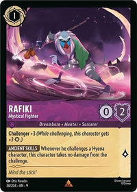Ravensburger Rafiki - Mystical Fighter (36/204) (Fabled) by LAB7 Malta, Europe