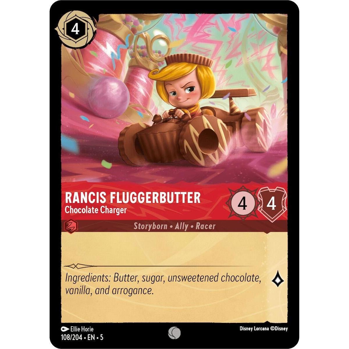Ravensburger Rancis Fluggerbutter - Chocolate Charger (108/204) (Shimmering Skies) by LAB7 Malta, Europe