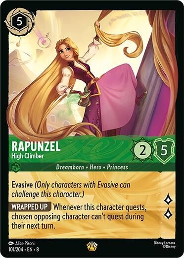 Ravensburger Rapunzel - High Climber (101/204) (Reign of Jafar) by LAB7 Malta, Europe