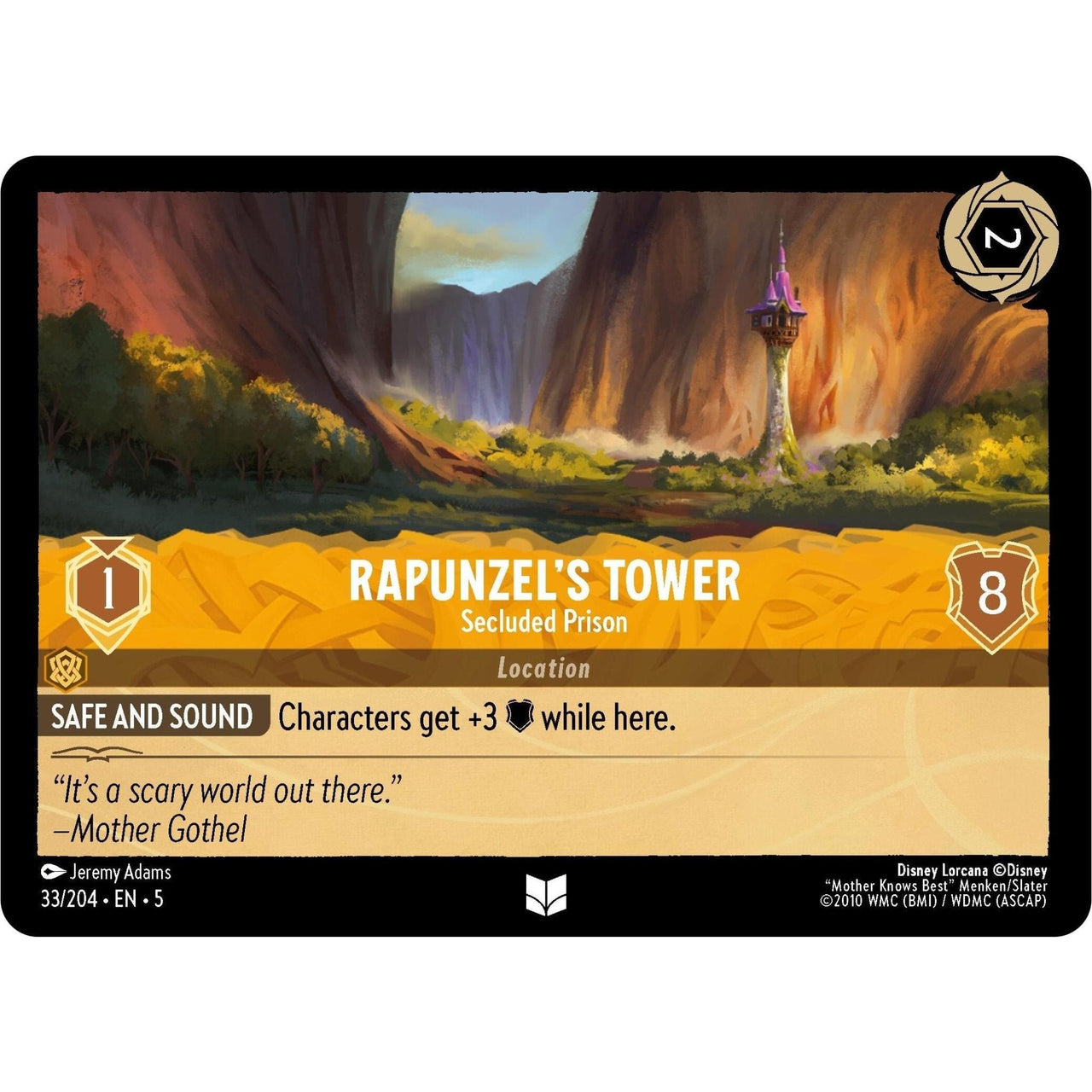 Ravensburger Rapunzel's Tower - Secluded Prison (33/204) (Shimmering Skies) by LAB7 Malta, Europe