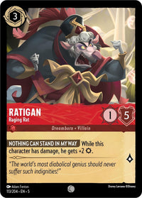 Ravensburger Ratigan - Raging Rat (113/204) (Shimmering Skies) by LAB7 Malta, Europe