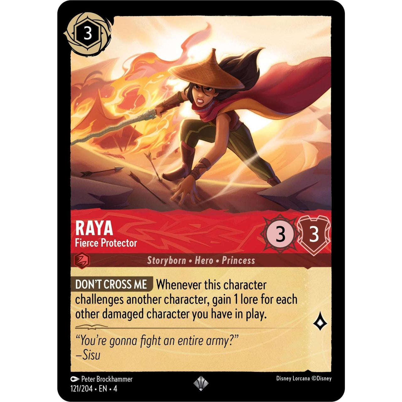 Ravensburger Raya - Fierce Protector (121/204) (Ursula's Return) by LAB7 Malta, Europe
