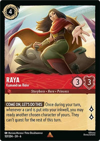 Ravensburger Raya - Kumandran Rider (107/204) (Azurite Sea) by LAB7 Malta, Europe