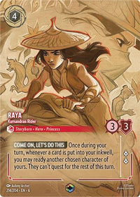 Ravensburger Raya - Kumandran Rider (Enchanted) (214/204) (Azurite Sea) by LAB7 Malta, Europe