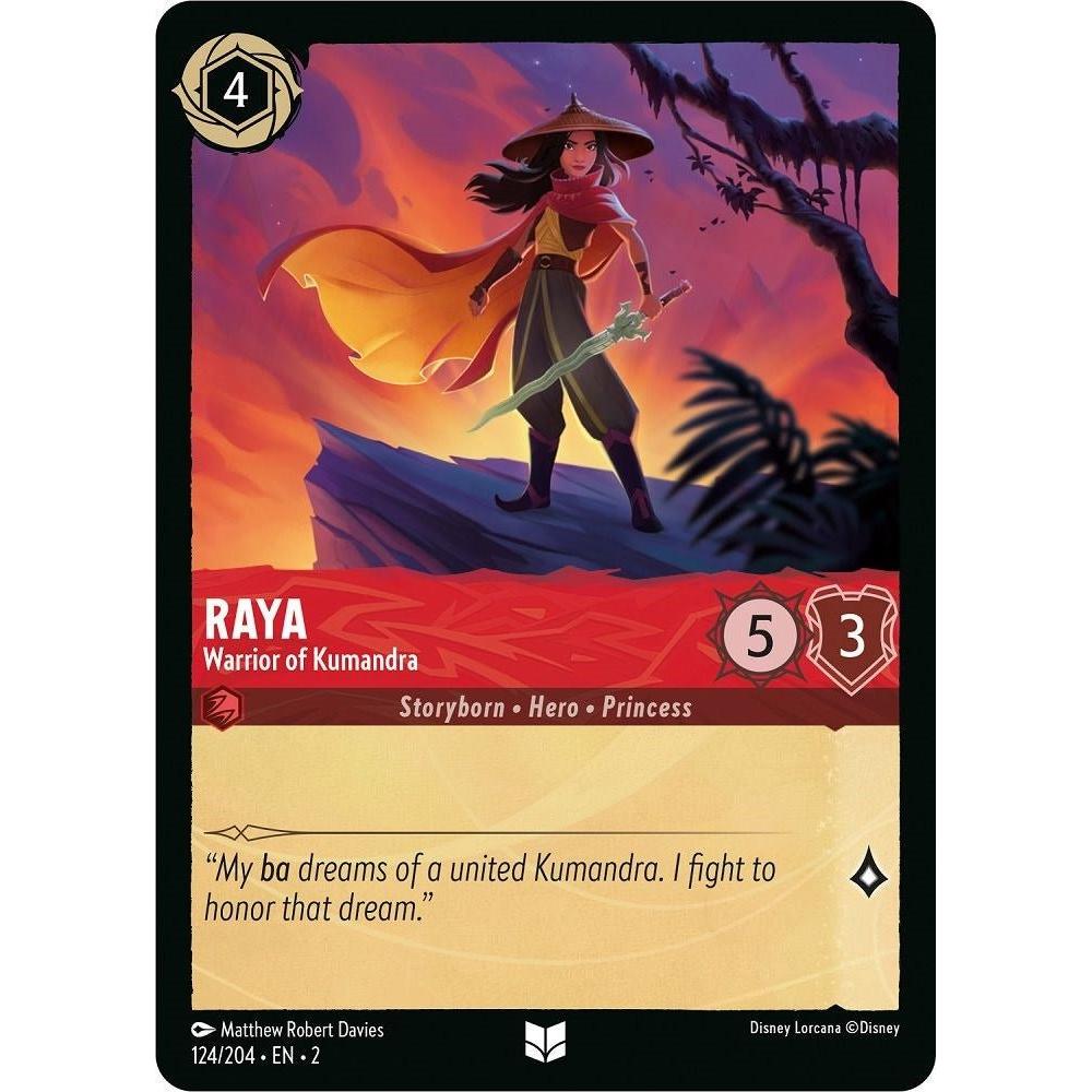 Ravensburger Raya - Warrior of Kumandra (124/204) (Rise of the Floodborn) by LAB7 Malta, Europe