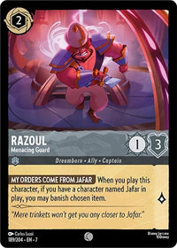 Ravensburger Razoul - Menacing Guard (189/204) (Archazia's Island) by LAB7 Malta, Europe