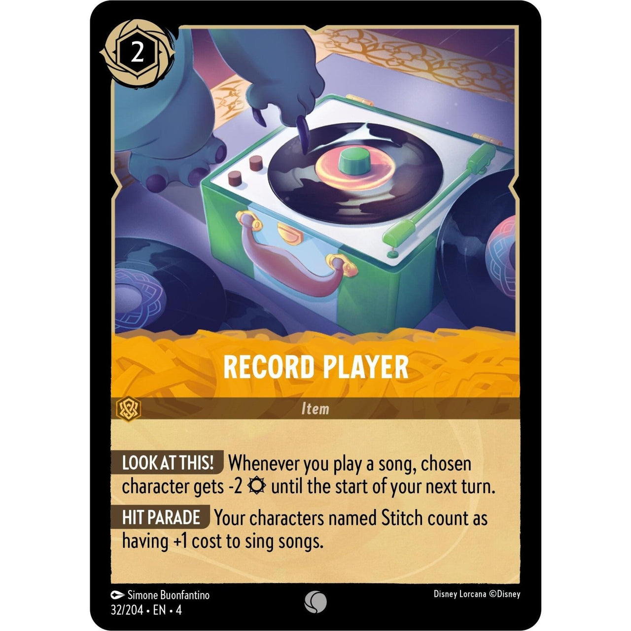 Ravensburger Record Player (32/204) (Ursula's Return) by LAB7 Malta, Europe