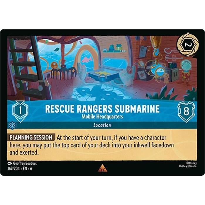 Ravensburger Rescue Rangers Submarine - Mobile Headquarters (169/204) (Azurite Sea) by LAB7 Malta, Europe