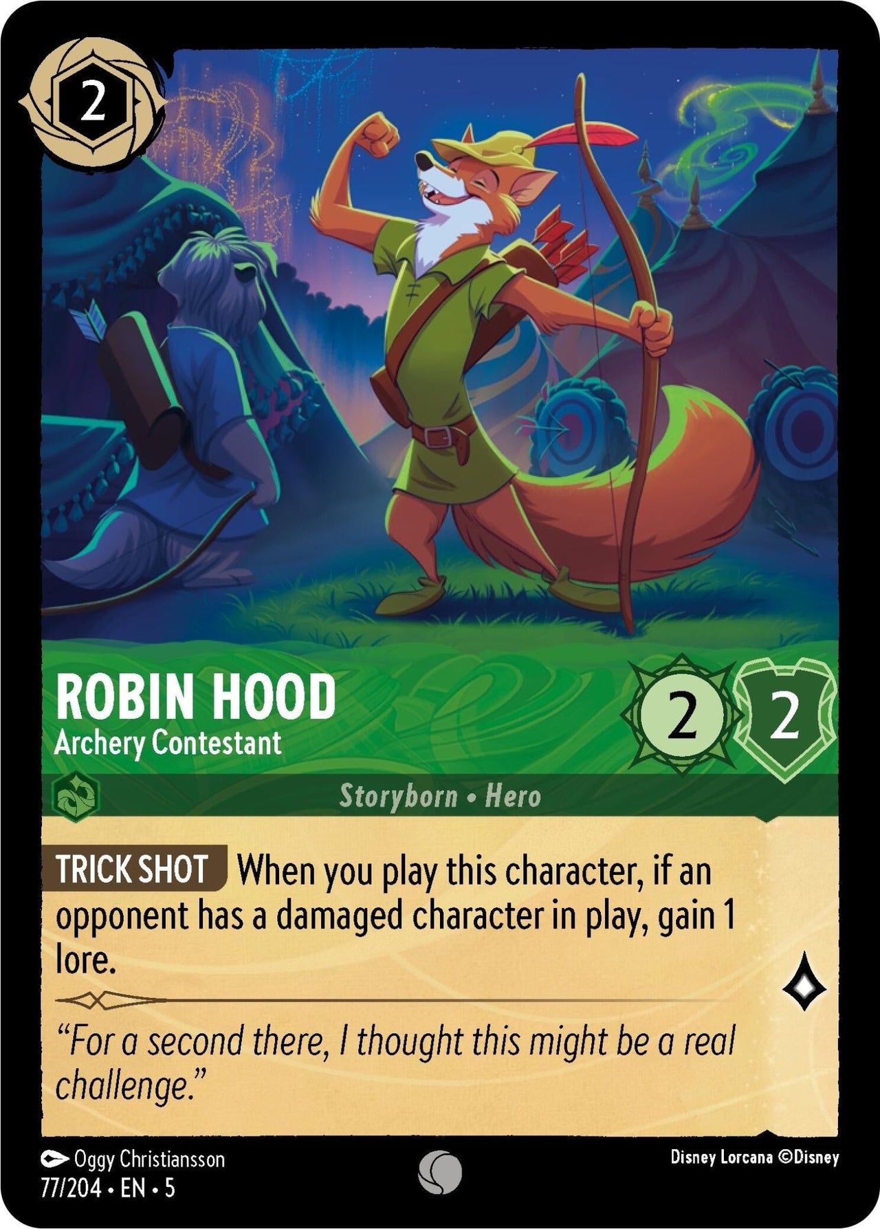 Ravensburger Robin Hood - Archery Contestant (77/204) (Shimmering Skies) by LAB7 Malta, Europe