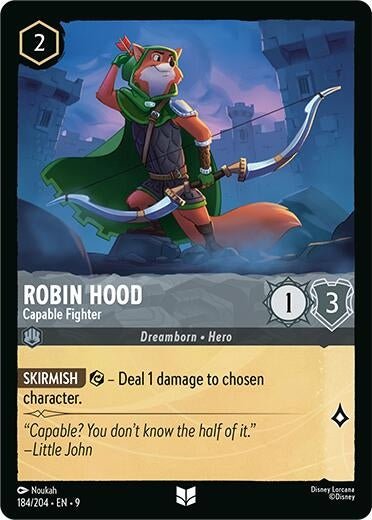 Ravensburger Robin Hood - Capable Fighter (184/204) (Fabled) by LAB7 Malta, Europe