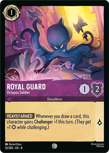Ravensburger Royal Guard - Octopus Soldier (52/204) (Reign of Jafar) by LAB7 Malta, Europe