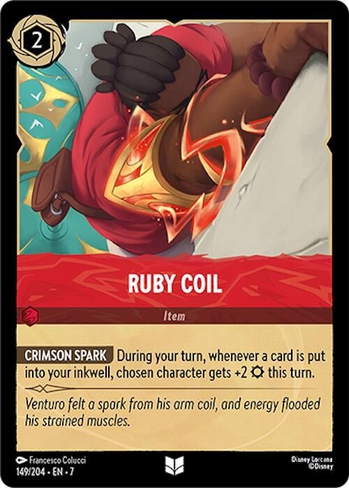 Ravensburger Ruby Coil (149/204) (Archazia's Island) by LAB7 Malta, Europe