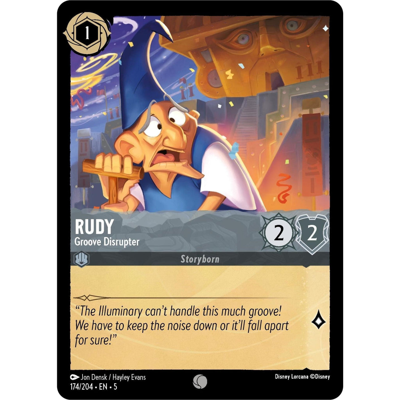 Ravensburger Rudy - Groove Disrupter (174/204) (Shimmering Skies) by LAB7 Malta, Europe