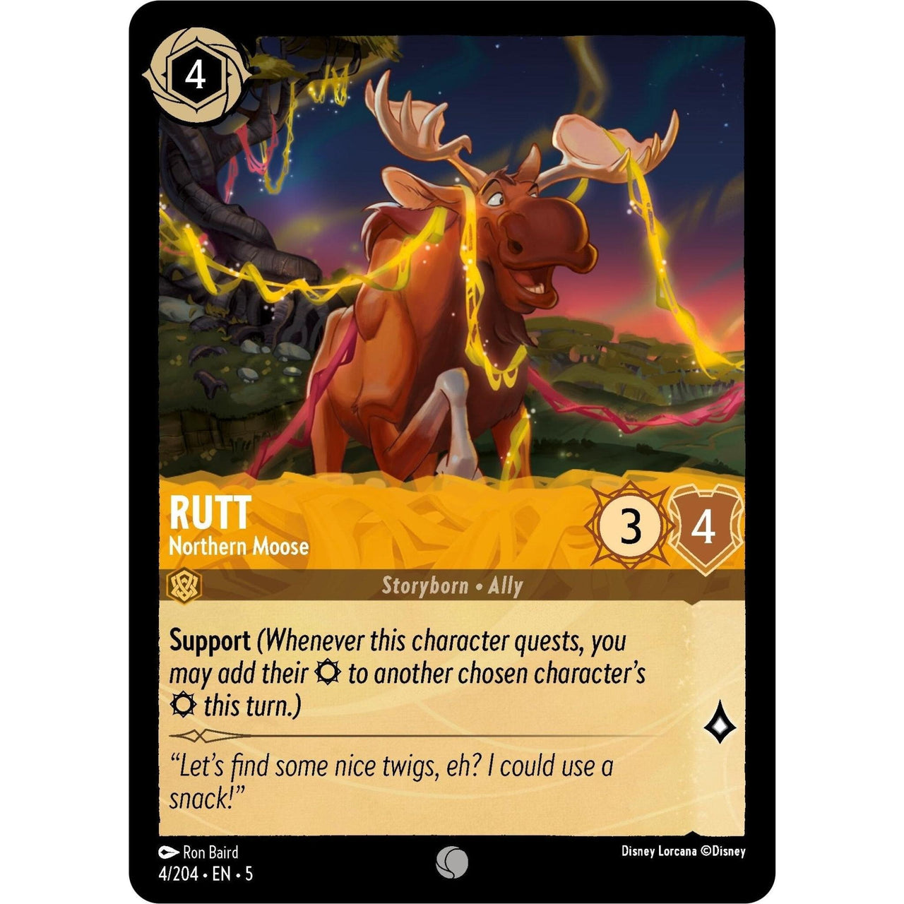 Ravensburger Rutt - Northern Moose (4/204) (Shimmering Skies) by LAB7 Malta, Europe