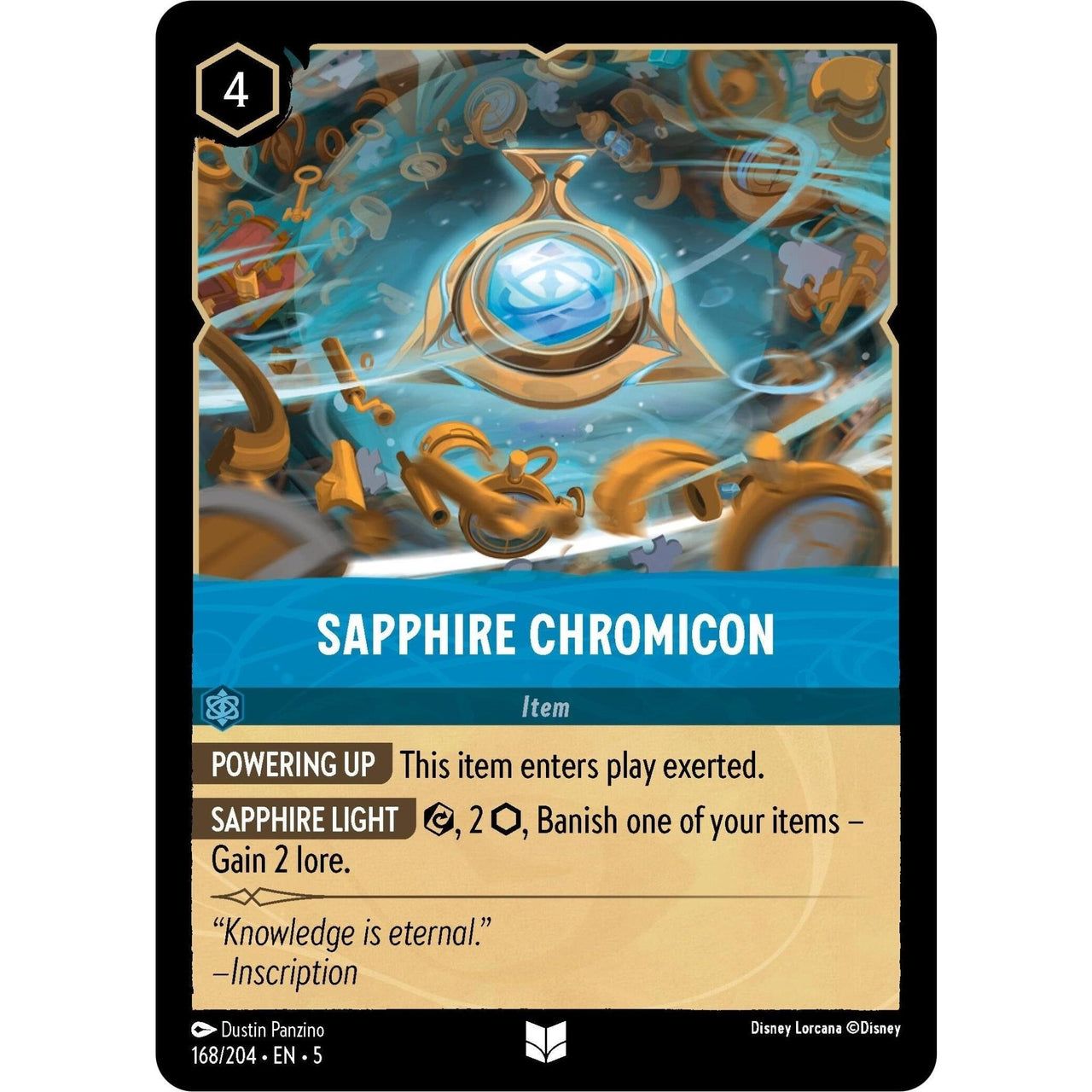 Ravensburger Sapphire Chromicon (168/204) (Shimmering Skies) by LAB7 Malta, Europe