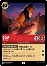 Ravensburger Scar - Betrayer (109/204) (Shimmering Skies) by LAB7 Malta, Europe