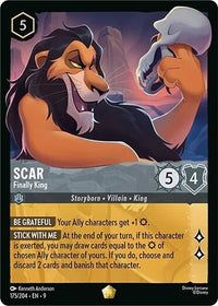 Ravensburger Scar - Finally King (175/204) (Fabled) by LAB7 Malta, Europe