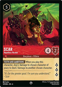 Ravensburger Scar - Heartless Hunter (127/204) (Azurite Sea) by LAB7 Malta, Europe