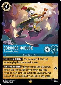 Ravensburger Scrooge McDuck - Resourceful Miser (154/204) (Archazia's Island) by LAB7 Malta, Europe