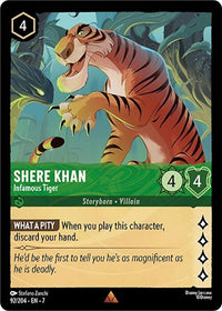 Ravensburger Shere Khan - Infamous Tiger (92/204) (Archazia's Island) by LAB7 Malta, Europe