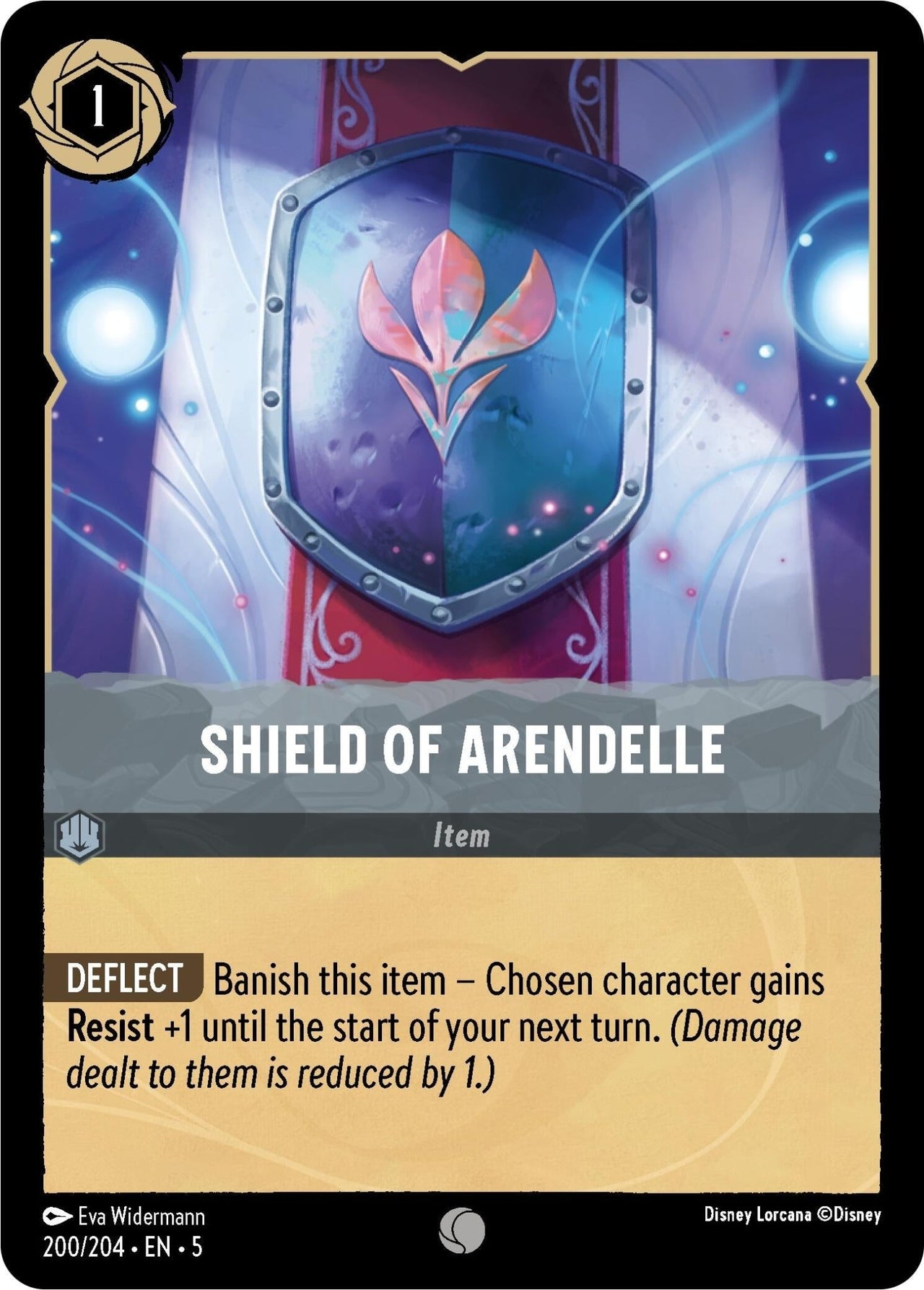 Ravensburger Shield of Arendelle (200/204) (Shimmering Skies) by LAB7 Malta, Europe