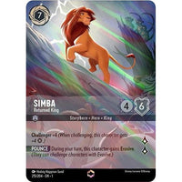 Ravensburger Simba - Returned King (Enchanted) (215/204) (The First Chapter) by LAB7 Malta, Europe