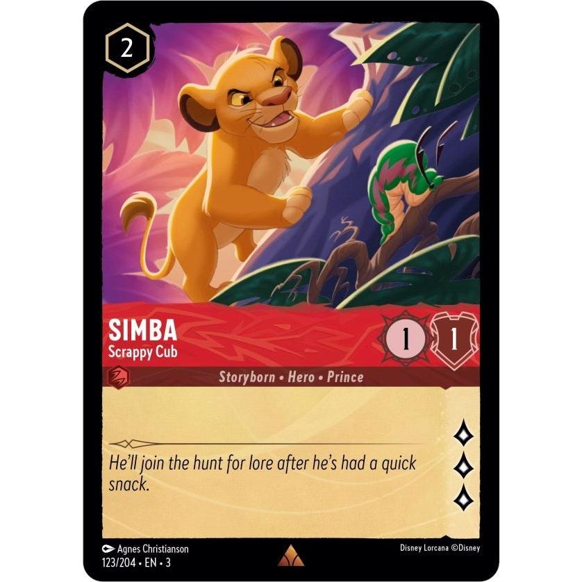 Ravensburger Simba - Scrappy Cub (123/204) (Into the Inklands) by LAB7 Malta, Europe