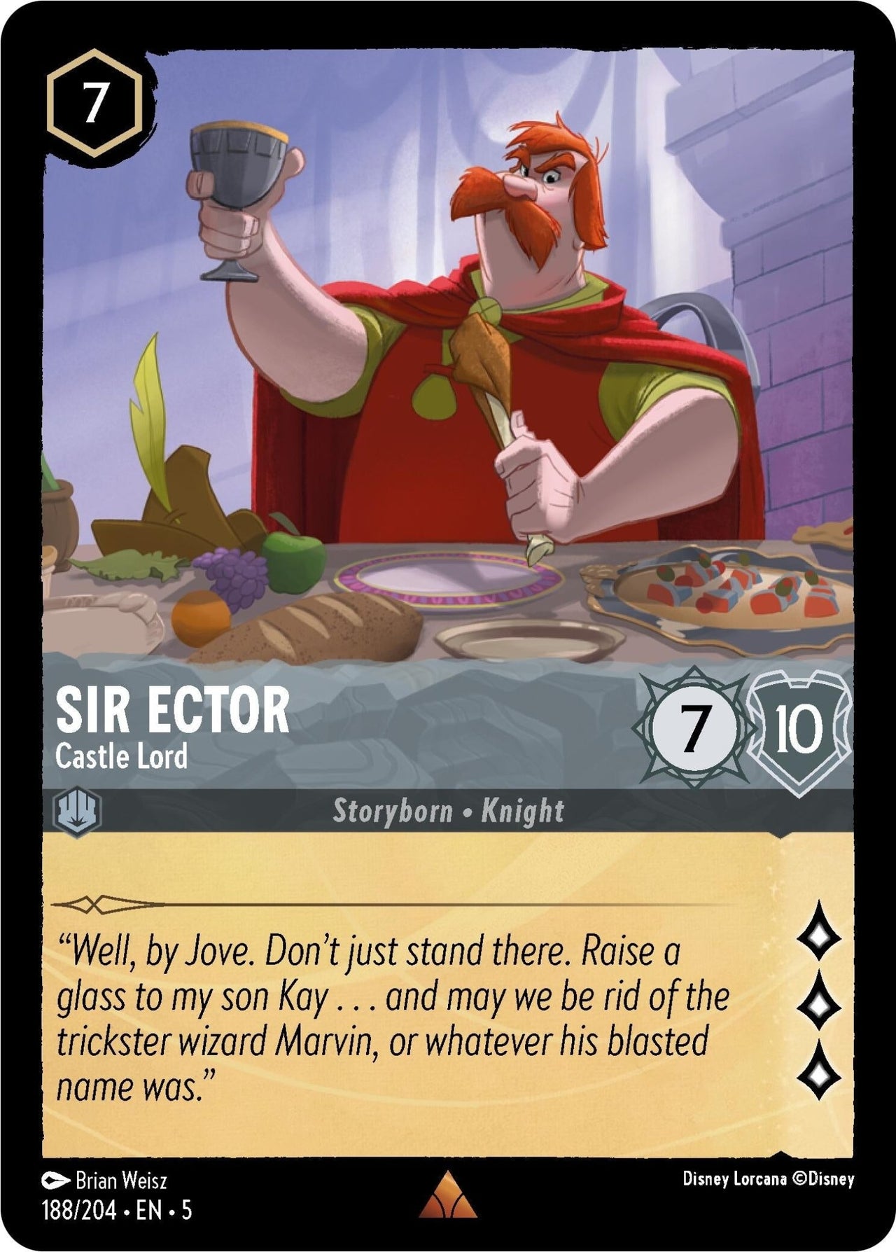 Ravensburger Sir Ector - Castle Lord (188/204) (Shimmering Skies) by LAB7 Malta, Europe