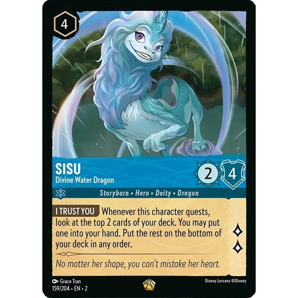 Ravensburger Sisu - Divine Water Dragon (159/204) (Rise of the Floodborn) by LAB7 Malta, Europe
