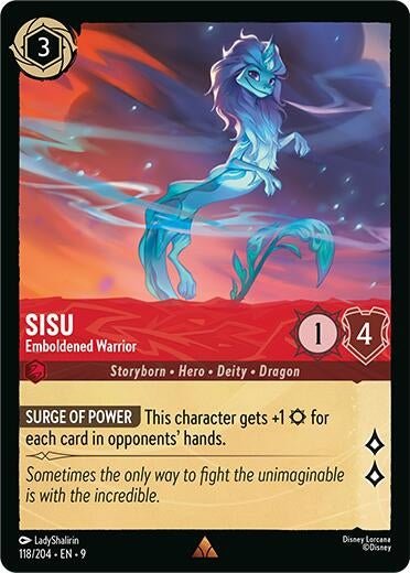 Ravensburger Sisu - Emboldened Warrior (118/204) (Fabled) by LAB7 Malta, Europe