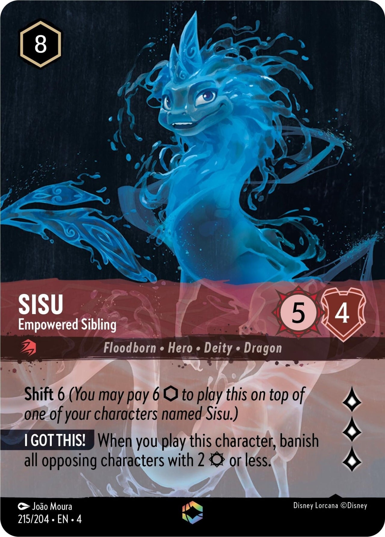 Ravensburger Sisu - Empowered Sibling (Enchanted) (215/204) (Ursula's Return) by LAB7 Malta, Europe