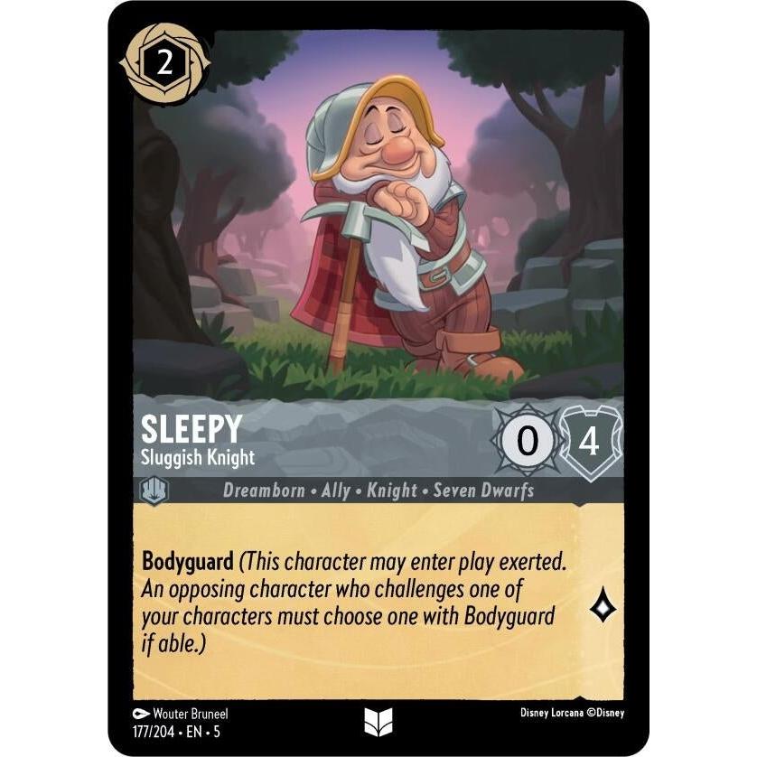 Ravensburger Sleepy - Sluggish Knight (177/204) (Shimmering Skies) by LAB7 Malta, Europe
