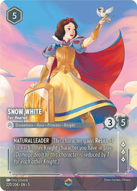 Ravensburger Snow White - Fair - Hearted (Enchanted) (220/204) (Shimmering Skies) by LAB7 Malta, Europe