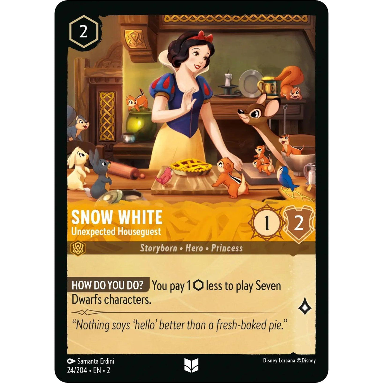 Ravensburger Snow White - Unexpected Houseguest (24/204) (Rise of the Floodborn) by LAB7 Malta, Europe