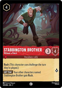 Ravensburger Stabbington Brother - Without a Patch (125/204) (Archazia's Island) by LAB7 Malta, Europe