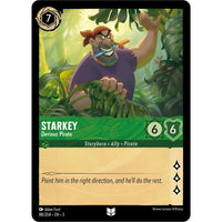 Ravensburger Starkey - Devious Pirate (88/204) (Into the Inklands) by LAB7 Malta, Europe