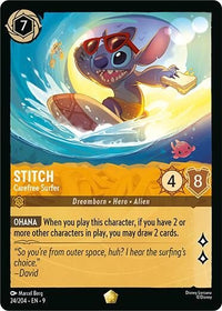 Ravensburger Stitch - Carefree Surfer (24/204) (Fabled) by LAB7 Malta, Europe