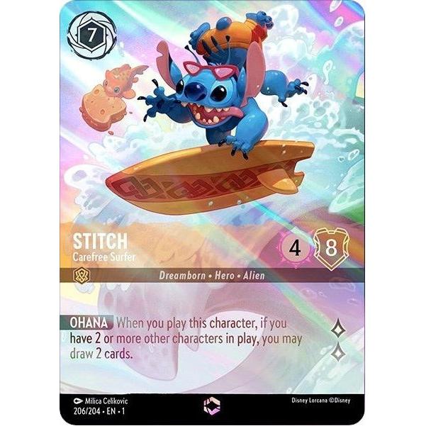Ravensburger Stitch - Carefree Surfer (Enchanted) (206/204) (The First Chapter) by LAB7 Malta, Europe