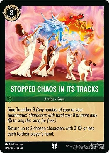 Ravensburger Stopped Chaos in Its tracks (115/204) (Reign of Jafar) by LAB7 Malta, Europe