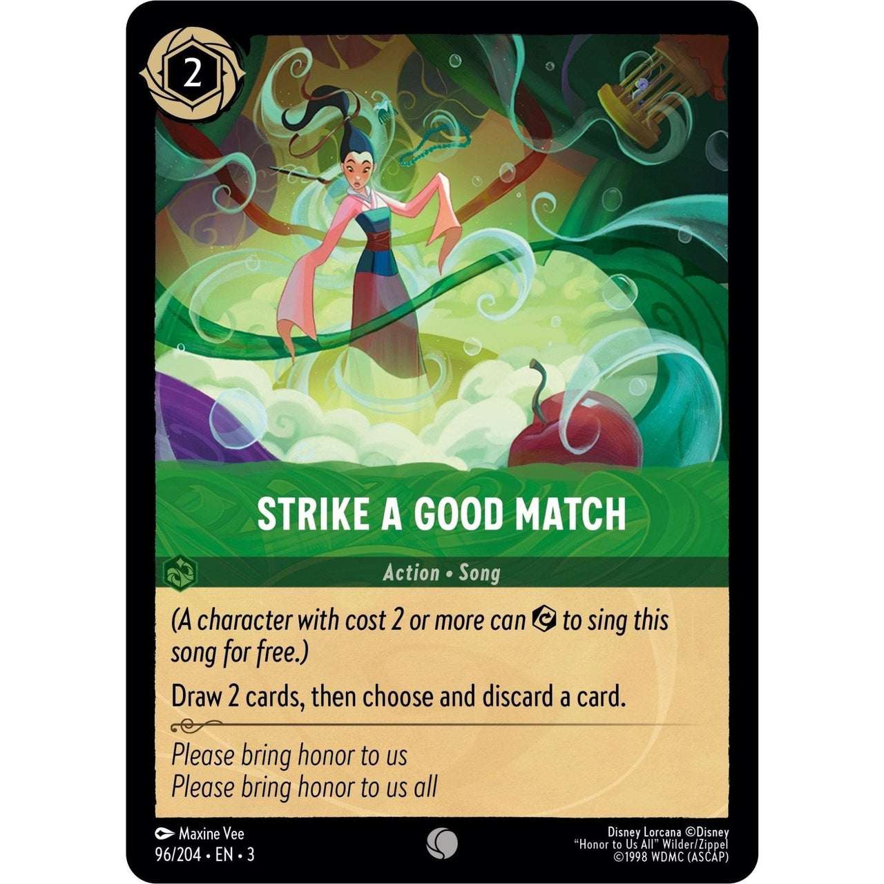 Ravensburger Strike a Good Match (96/204) (Into the Inklands) by LAB7 Malta, Europe