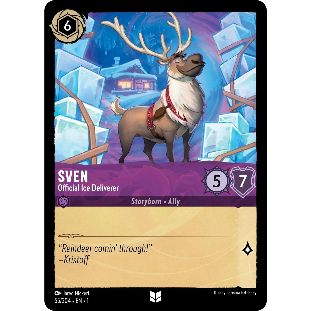 Ravensburger Sven - Official Ice Deliverer (55/204) (The First Chapter) by LAB7 Malta, Europe
