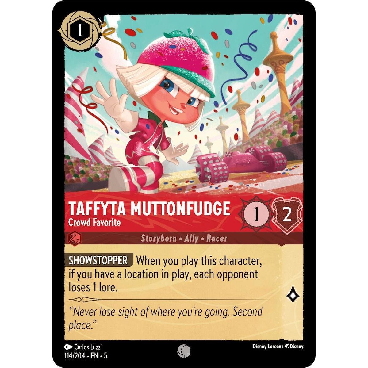 Ravensburger Taffyta Muttonfudge - Crowd Favorite (114/204) (Shimmering Skies) by LAB7 Malta, Europe