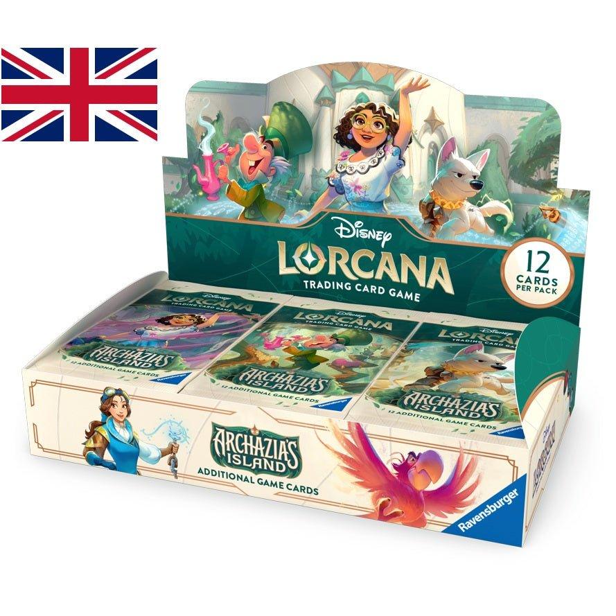 Ravensburger Disney Lorcana TCG Archazia's Island Booster Display (24 Packs) by LAB7 Malta, Europe
